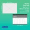 Bonnie Marcus OFFICIAL | 2026 15.5 x 11 Inch Monthly Desk Pad Calendar